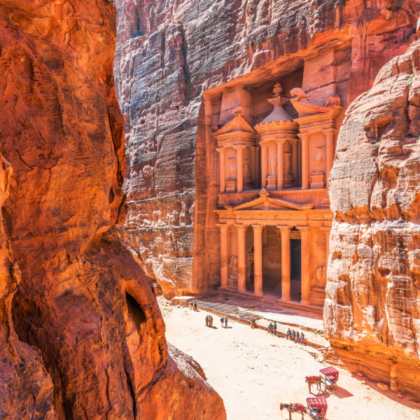 Tour from Jerusalem to Petra with a guide