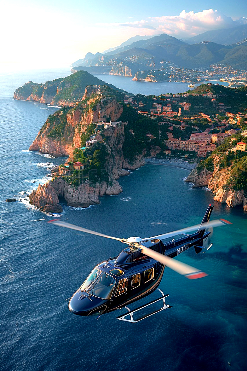 Трансфер на вертолете из Ниццы в Монте-Карло